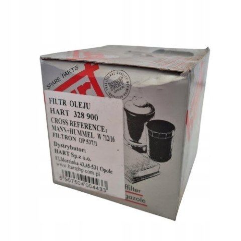 FIAT BRAVA BRAVO MAREA 1.8 FILTR OLEJU HART 328 900