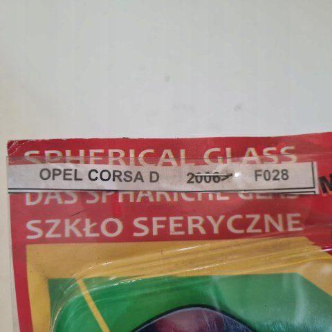 OPEL CORSA D SZKŁO WKŁAD LUSTERKA LEWE F028 L OPEL CORSA D SZKŁO WKŁAD LUSTERKA LEWE F028 L