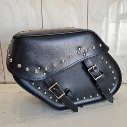 CHOPPER KUFER SAKWA TORBA BOCZNA SKÓRZANA