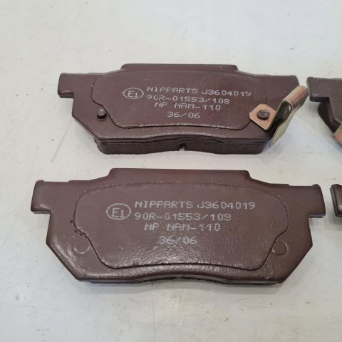 HONDA CIVIC IV V 1.3 PRELUDE II 1.8 KLOCKI HAMULCOWE KPL J3604019 HONDA CIVIC IV V 1.3 PRELUDE II 1.8 KLOCKI HAMULCOWE KPL J3604019