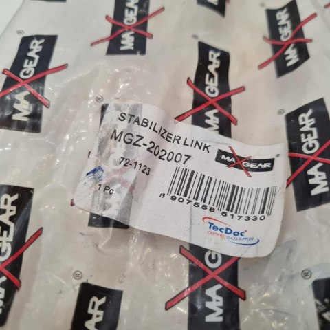 BMW 3 E46 Z4 E85 ŁĄCZNIK DRĄŻKA STABILIZATORA MAXGEAR 72-1123 BMW 3 E46 Z4 E85 ŁĄCZNIK DRĄŻKA STABILIZATORA MAXGEAR 72-1123