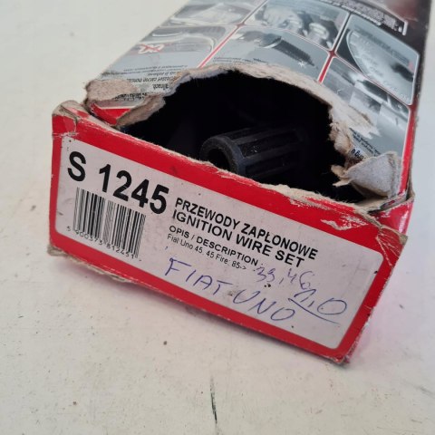 FIAT UNO 1.0 PRZEWODY ZAPŁONOWE KPL SENTECH S 1245 FIAT UNO 1.0 PRZEWODY ZAPŁONOWE KPL SENTECH S 1245