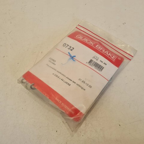 FORD MONDEO I II ZESTAW MONTAŻOWY SZCZĘK HAMULCOWYCH QUICK BRAKE 0732 FORD MONDEO I II ZESTAW MONTAŻOWY SZCZĘK HAMULCOWYCH QUICK BRAKE 0732