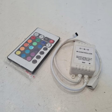 KONTROLER LED IR 24 PRZYCISKI 6A KONTROLER LED IR 24 PRZYCISKI 6A
