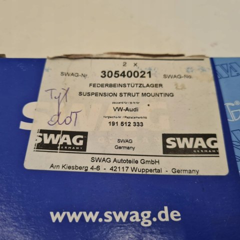 VW GOLF III VENTO MOCOWANIE AMORTYZATORA TYŁ SWAG 30540021 VW GOLF III VENTO MOCOWANIE AMORTYZATORA TYŁ SWAG 30540021