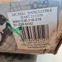 BMW 3 E36 SZCZĘKI HAMULCOWE HART 217 670