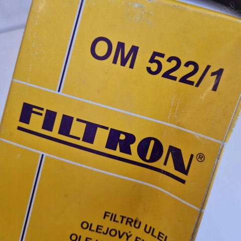 BMW 5 E34 524 TD FILTR OLEJU FILTRON OM 522/1 BMW 5 E34 524 TD FILTR OLEJU FILTRON OM 522/1