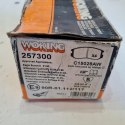MITSUBISHI COLT III IV KLOCKI HAMULCOWE KOMPLET WOKING 257300