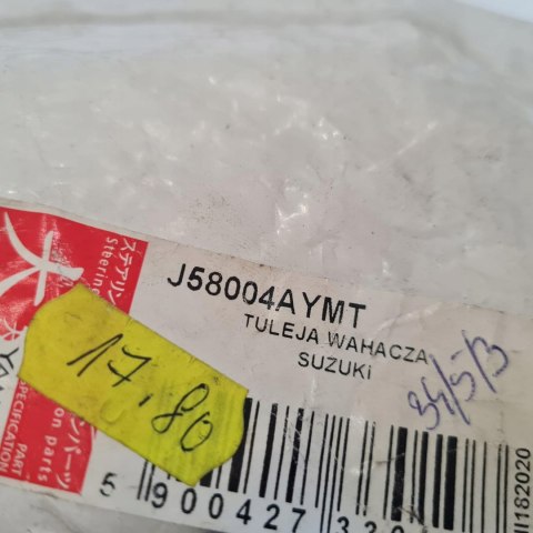 SUZUKI SWIFT II TULEJA SILENTBLOCK WAHACZA J58004AYMT SUZUKI SWIFT II TULEJA SILENTBLOCK WAHACZA J58004AYMT