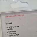 ŻARÓWKI LED 12V KPL 2SZT BIAŁE C5W C10W C21W UNIWERSALNE