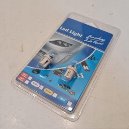 ŻARÓWKI LED 12V KPL 2SZT BIAŁE UNIWERSALNE