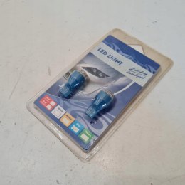 ŻARÓWKI LED 12V KPL 2SZT NIEBIESKIE UNIWERSALNE