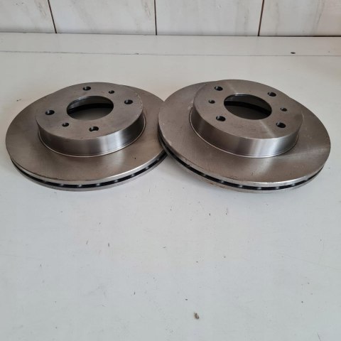 NISSAN ALMERA N16 PRIMERA P11 TARCZE HAMULCOWE KOMPLET KAGER 37-0501 NISSAN ALMERA N16 PRIMERA P11 TARCZE HAMULCOWE KOMPLET KAGER 37-0501