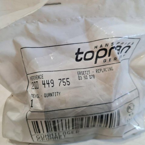 OPEL ASTRA F VECTRA A GUMY DRĄŻKA STABILIZATORA TOPRAN 200 449 OPEL ASTRA F VECTRA A GUMY DRĄŻKA STABILIZATORA TOPRAN 200 449