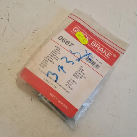 OPEL OMEGA A B VECTRA A SPRĘŻYNY SZCZĘK HAMULCOWYCH KPL QUICK BRAKE 0667 OPEL OMEGA A B VECTRA A SPRĘŻYNY SZCZĘK HAMULCOWYCH KPL QUICK BRAKE 0667