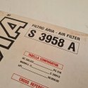 OPEL VECTRA A 1.6 1.8 2.0 FILTR POWIETRZA SOFIMA S3958A