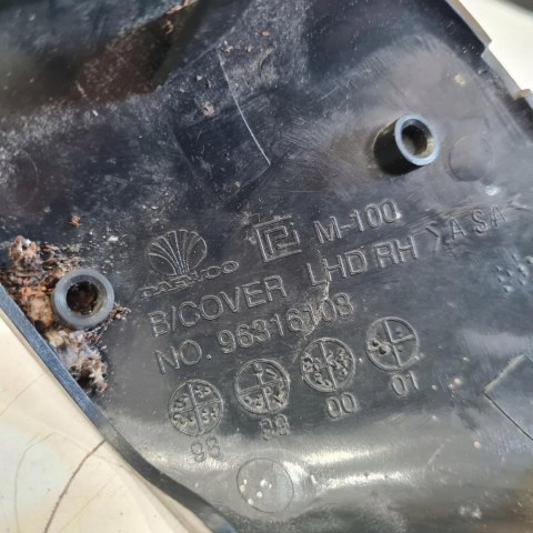 DAEWOO MATIZ OSŁONA NAKŁADKA LUSTERKA ZEWNĘTRZNEGO PRAWEGO 96316108