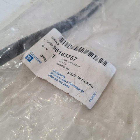 DAEWOO NEXIA PRZEWÓD WĄŻ SIŁOWNIKA SPRZĘGŁA 96183757 DAEWOO NEXIA PRZEWÓD WĄŻ SIŁOWNIKA SPRZĘGŁA 96183757
