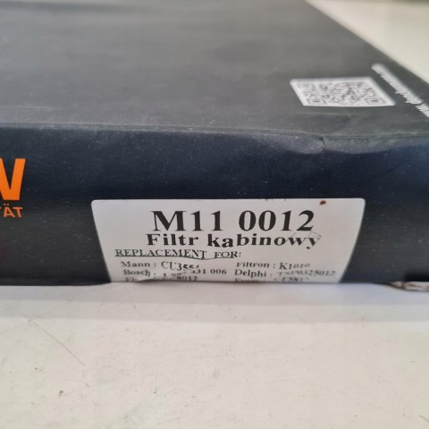 FORD FIESTA III IV FILTR KABINOWY DENCKERMANN M110012 FORD FIESTA III IV FILTR KABINOWY DENCKERMANN M110012