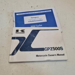 KAWASAKI GPZ 500 S INSTRUKCJA KSIĄŻKA SERWISOWA SERWISÓWKA