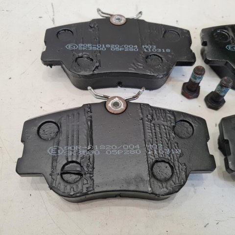 MERCEDES 190 W201 W124 KLOCKI HAMULCOWE KOMPLET SAMKO 5SP280 MERCEDES 190 W201 W124 KLOCKI HAMULCOWE KOMPLET SAMKO 5SP280