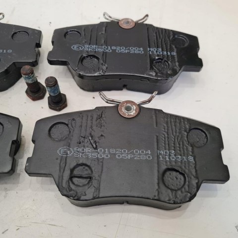 MERCEDES 190 W201 W124 KLOCKI HAMULCOWE KOMPLET SAMKO 5SP280 MERCEDES 190 W201 W124 KLOCKI HAMULCOWE KOMPLET SAMKO 5SP280