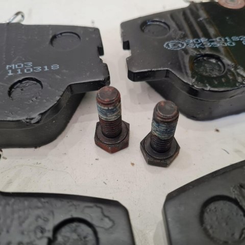 MERCEDES 190 W201 W124 KLOCKI HAMULCOWE KOMPLET SAMKO 5SP280 MERCEDES 190 W201 W124 KLOCKI HAMULCOWE KOMPLET SAMKO 5SP280