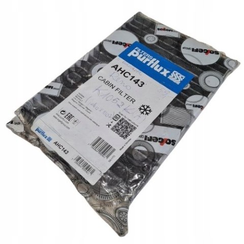 RENAULT KANGOO I FILTR KABINOWY PURFLUX AHC143 RENAULT KANGOO I FILTR KABINOWY PURFLUX AHC143