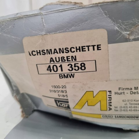 BMW 3 5 E30 E34 OSŁONA PRZEGUBU NAPĘDOWEGO HART 401 358