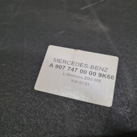 MERCEDES SPRINTER TAPICERKA DRZWI LEWY TYŁ TYLNYCH