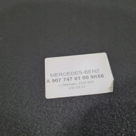 MERCEDES SPRINTER TAPICERKA DRZWI PRAWY TYŁ TYLNYCH