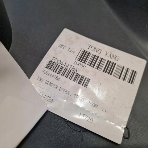 FORD TRANSIT CUSTOM 13-18 NAKŁADKA ZDERZAKA PRZÓD GÓRNA FD04447BA