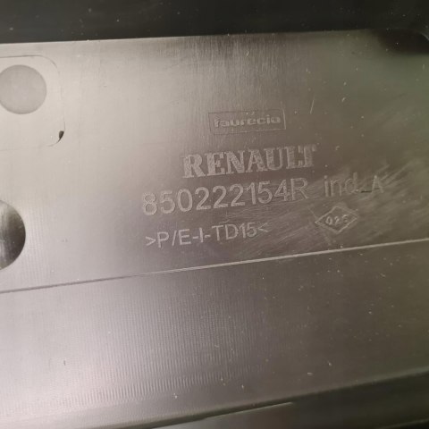 RENAULT KADJAR ZDERZAK TYŁ TYLNY 850222154R RENAULT KADJAR ZDERZAK TYŁ TYLNY 850222154R