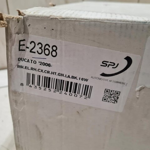 FIAT DUCATO III PEUGEOT BOXER CITROEN JUMPER LUSTERKO ZEWNĘTRZNE PRAWE FIAT DUCATO III PEUGEOT BOXER CITROEN JUMPER LUSTERKO ZEWNĘTRZNE PRAWE