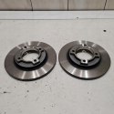 KIA PRIDE MAZDA 121 TARCZE HAMULCOWE PRZÓD KOMPLET TRW DF2662