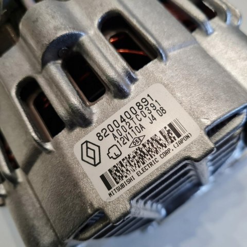 DACIA LOGAN SANDERO 1.4 1.6 ALTERNATOR 8200400891 110A DACIA LOGAN SANDERO 1.4 1.6 ALTERNATOR 8200400891 110A