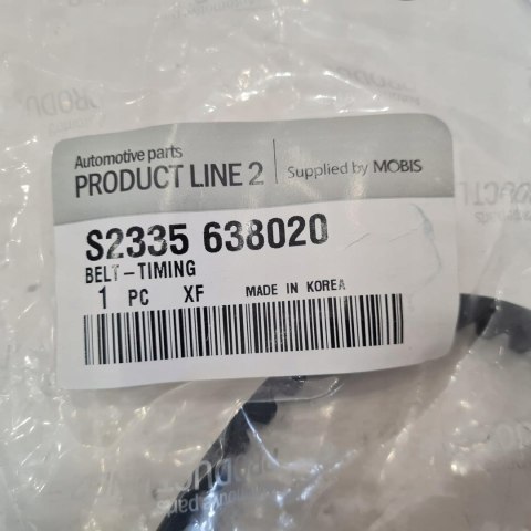 KIA JOICE HYUNDAI SONATA 2.0 PASEK WAŁKA BALANSOWEGO ROZRZĄDU S2335638020 KIA JOICE HYUNDAI SONATA 2.0 PASEK WAŁKA BALANSOWEGO ROZRZĄDU S2335638020