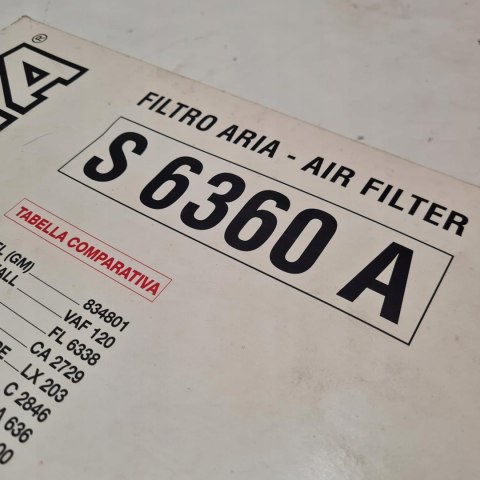 OPEL VECTRA A 1.4 1.6 FILTR POWIETRZA SOFIMA S6360A