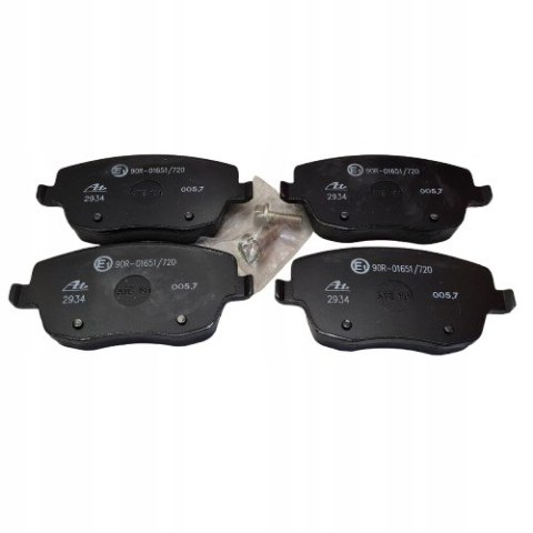 SEAT IBIZA IV SKODA FABIA I II KLOCKI HAMULCOWE KOMPLET ATE 602883