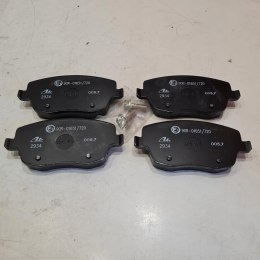SEAT IBIZA IV SKODA FABIA I II KLOCKI HAMULCOWE KOMPLET ATE 602883
