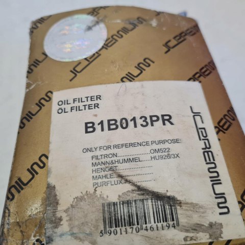 BMW 3 E36 320 325 328 FILTR OLEJU JC PREMIUM B1B013PR BMW 3 E36 320 325 328 FILTR OLEJU JC PREMIUM B1B013PR
