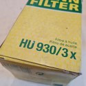 BMW 5 6 7 E28 E34 E24 E23 E32 FILTR OLEJU MANN FILTER HU 930/3X