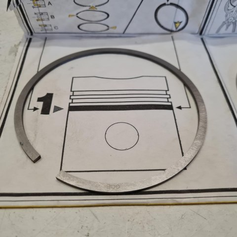 FORD TRANSIT 2.5D PIERŚCIENIE TŁOKA GOETZE 08-780121-00