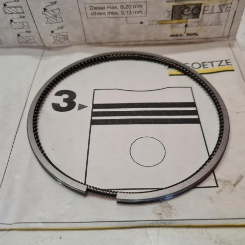 FORD TRANSIT 2.5D PIERŚCIENIE TŁOKA GOETZE 08-780121-00