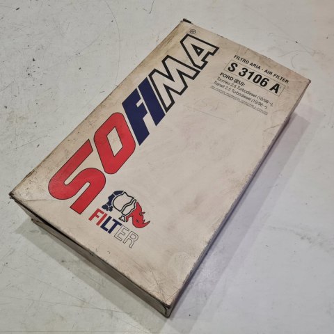FORD TRANSIT 94-00 2.5 TD FILTR POWIETRZA SOFIMA S3106A FORD TRANSIT 94-00 2.5 TD FILTR POWIETRZA SOFIMA S3106A
