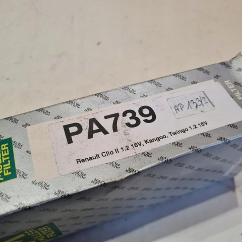 RENAULT CLIO II KANGOO FILTR POWIETRZA MULLER FILTER PA739