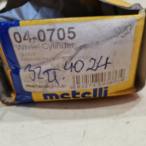 SKODA FELICIA I II CYLINDEREK HAMULCOWY METELLI 04-0705