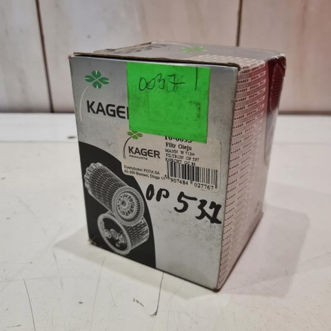 ALFA ROMEO 164 LANCIA PRISMA FILTR OLEJU KAGER 10-0093