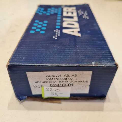 AUDI A4 B5 A6 C5 A8 D2 DRĄŻEK KIEROWNICZY ADLER 02-PO-01 AUDI A4 B5 A6 C5 A8 D2 DRĄŻEK KIEROWNICZY ADLER 02-PO-01