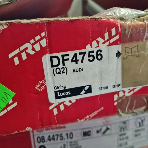 AUDI A4 B7 SEAT EXEO TARCZE HAMULCOWE KOMPLET TRW DF4756 AUDI A4 B7 SEAT EXEO TARCZE HAMULCOWE KOMPLET TRW DF4756